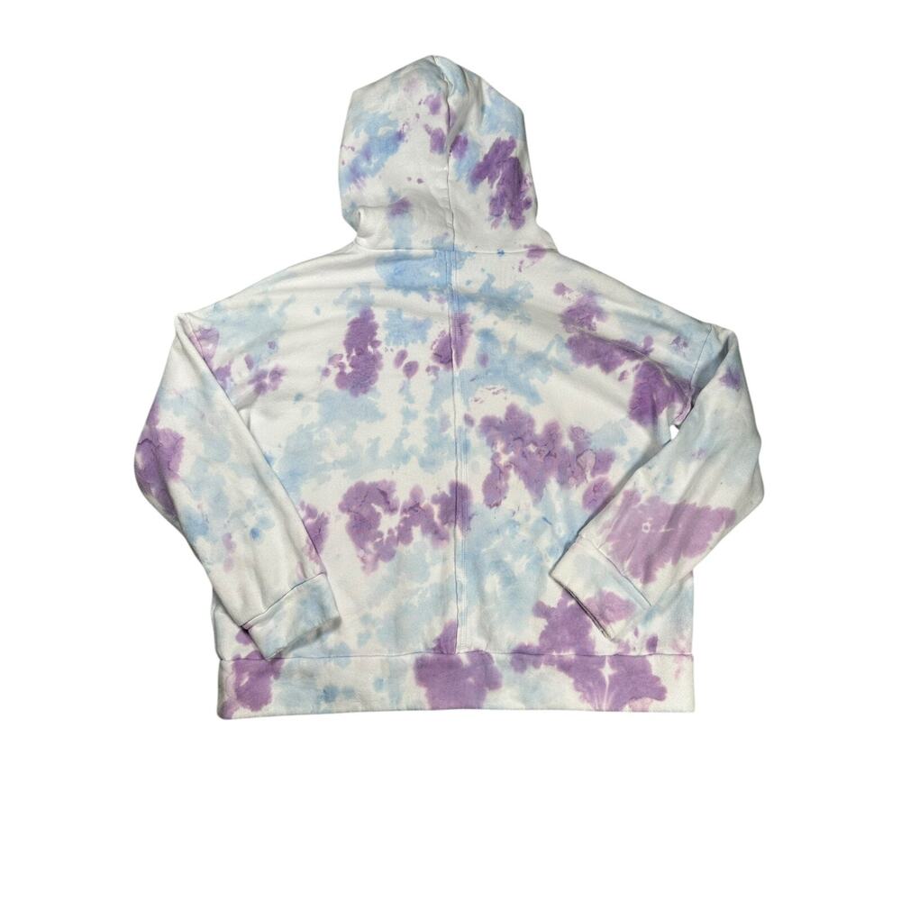 Free People Movement Work it Out Hoodie Womens L Tie Dye Pullover Athleisure - Picture 3 of 8